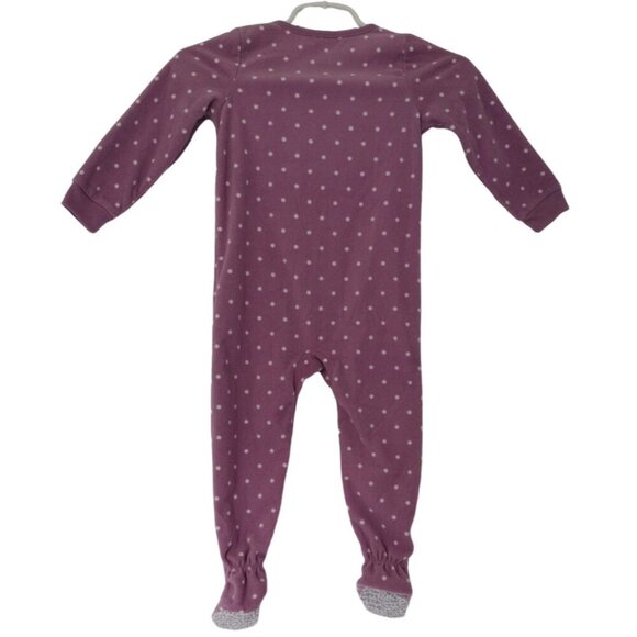 CARTER'S, sleeping game, violet color with white balls, for girls, size 3T/3A - Picture 2 of 11